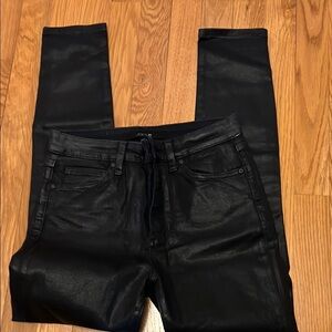 JOEs Black Coated Jeans, (stretch) Sz 26